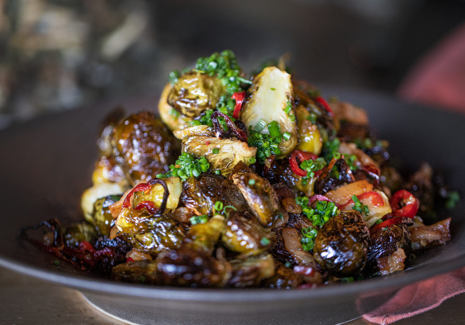 Bacon Fresno Brussels Sprouts Innit